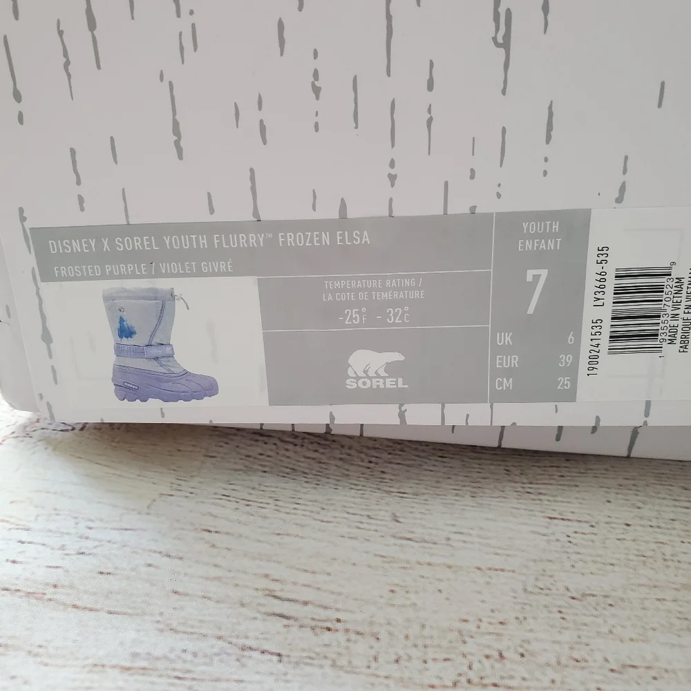SOREL Disney Frozen 2 NIB Flurry boot